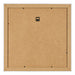 Cadre Photo 55x55cm Argent Noir Patine MDF Pisa Arriere | Yourdecoration.fr