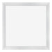 Cadre Photo 55x55cm Argent Noir Patine MDF Pisa De Face | Yourdecoration.fr