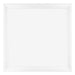 Cadre Photo 55x55cm Blanc Vintage MDF Pisa De Face | Yourdecoration.fr