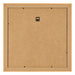 Cadre Photo 55x55cm Orange MDF Pisa Arriere | Yourdecoration.fr