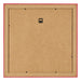 Cadre Photo 55x55cm Rouge MDF Pisa Arriere | Yourdecoration.fr