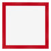 Cadre Photo 55x55cm Rouge MDF Pisa De Face | Yourdecoration.fr