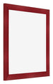 Cadre Photo 55x55cm Vin Rouge Patine MDF Pisa De Face Oblique | Yourdecoration.fr