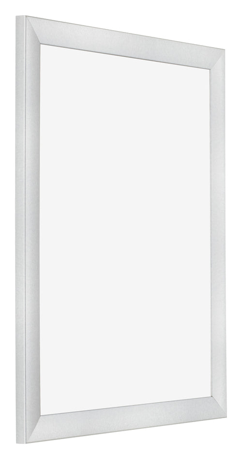 Cadre Photo 55x65cm Argent Noir Patine MDF Pisa De Face Oblique | Yourdecoration.fr