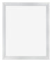 Cadre Photo 55x65cm Argent Noir Patine MDF Pisa De Face | Yourdecoration.fr