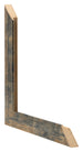 Cadre Photo 55x65cm Bleu Or Melange MDF Pisa Detail Intersection | Yourdecoration.fr