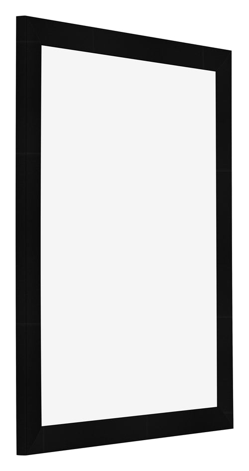 Cadre Photo 55x65cm Noir Argent Poli MDF Pisa De Face Oblique | Yourdecoration.fr
