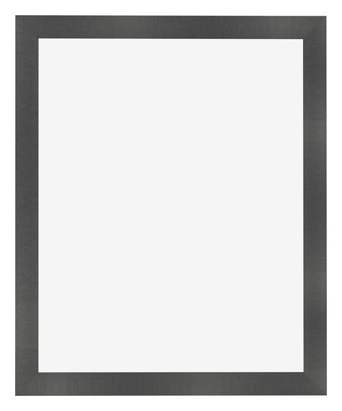 Cadre Photo 55x65cm Noir Argent Poli MDF Pisa De Face | Yourdecoration.fr
