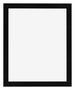 Cadre Photo 55x65cm Noir Argent Poli MDF Pisa De Face | Yourdecoration.fr
