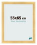 Cadre Photo 55x65cm Or Vintage MDF Pisa De Face Mesure | Yourdecoration.fr