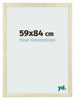 Cadre Photo 59x84cm Chene Sonoma MDF Pisa De Face Mesure | Yourdecoration.fr