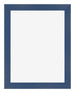 Cadre Photo 60x80cm Bleu Fonce Patine MDF Pisa De Face | Yourdecoration.fr