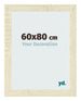 Cadre Photo 60x80cm Chene Sonoma MDF Pisa De Face Mesure | Yourdecoration.fr