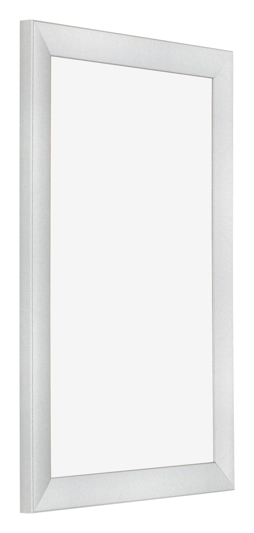 Cadre Photo 60x90cm Argent Noir Patine MDF Pisa De Face Oblique | Yourdecoration.fr