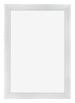 Cadre Photo 60x90cm Argent Noir Patine MDF Pisa De Face | Yourdecoration.fr