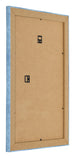 Cadre Photo 60x90cm Bleu Brillant Patine MDF Pisa Arriere Oblique | Yourdecoration.fr
