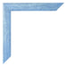 Cadre Photo 60x90cm Bleu Brillant Patine MDF Pisa Detail Coin | Yourdecoration.fr