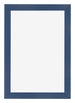 Cadre Photo 60x90cm Bleu Fonce Patine MDF Pisa De Face | Yourdecoration.fr