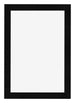 Cadre Photo 60x90cm Noir Argent Poli MDF Pisa De Face | Yourdecoration.fr