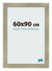 Cadre Photo 60x90cm Or Vintage MDF Pisa De Face Mesure | Yourdecoration.fr