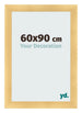 Cadre Photo 60x90cm Or Vintage MDF Pisa De Face Mesure | Yourdecoration.fr