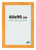Cadre Photo 60x90cm Orange MDF Pisa De Face Mesure | Yourdecoration.fr
