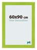 Cadre Photo 60x90cm Vert MDF Pisa De Face Mesure | Yourdecoration.fr