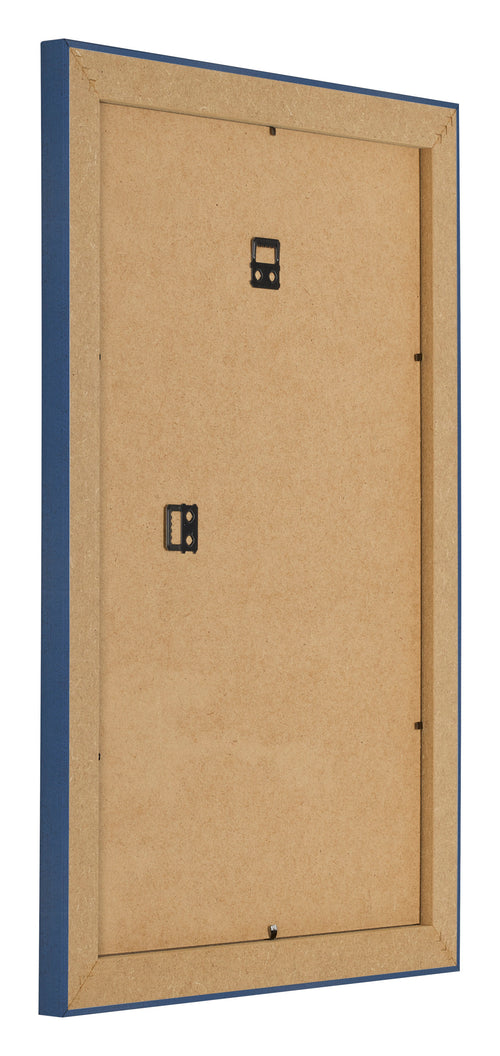 Cadre Photo 62x93cm Bleu Fonce Patine MDF Pisa Arriere Oblique | Yourdecoration.fr