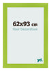 Cadre Photo 62x93cm Vert MDF Pisa De Face Mesure | Yourdecoration.fr