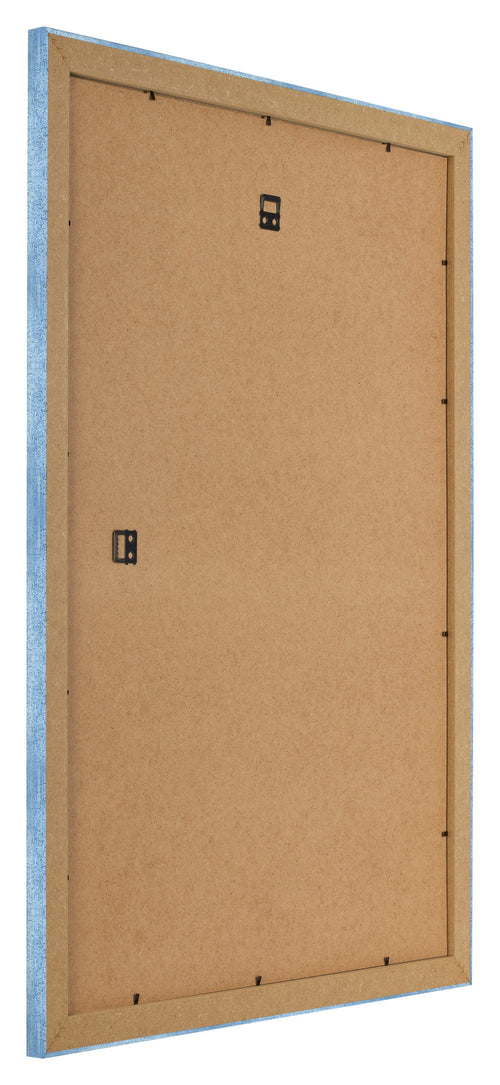 Cadre Photo 68x98cm Bleu Brillant Patine MDF Pisa Arriere Oblique | Yourdecoration.fr