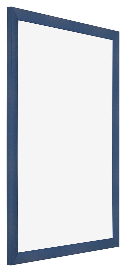 Cadre Photo 70x100cm Bleu Fonce Patine MDF Pisa De Face Oblique | Yourdecoration.fr