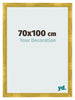 Cadre Photo 70x100cm Or Vintage MDF Pisa De Face Mesure | Yourdecoration.fr