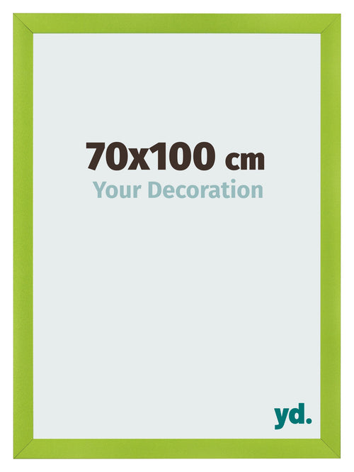 Cadre Photo 70x100cm Vert MDF Pisa De Face Mesure | Yourdecoration.fr