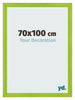 Cadre Photo 70x100cm Vert MDF Pisa De Face Mesure | Yourdecoration.fr