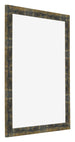 Cadre Photo 70x90cm Bleu Or Melange MDF Pisa De Face Oblique | Yourdecoration.fr