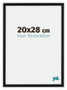 Catania MDF Cadre Photo 20x28cm Noir Mesure| Yourdecoration.fr