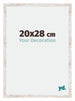 Catania MDF Cadre Photo 20x28cm White Wash Mesure| Yourdecoration.fr