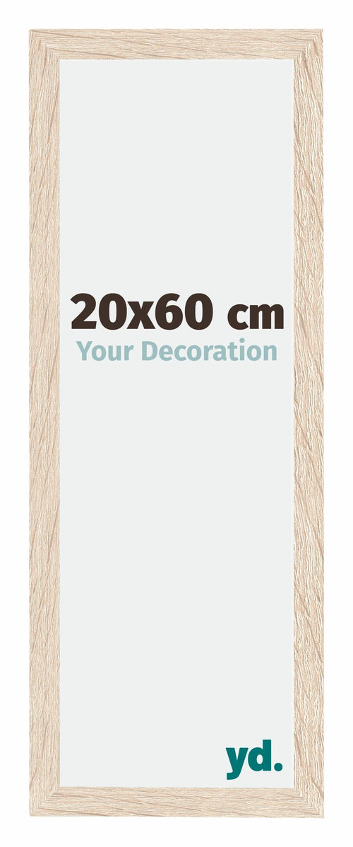 Catania MDF Cadre Photo 20x60cm Chene Mesure| Yourdecoration.fr