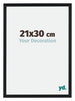 Catania MDF Cadre Photo 21x30cm Noir Mesure| Yourdecoration.fr