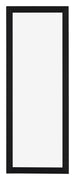 Catania MDF Cadre Photo 25x75cm Noir De Face | Yourdecoration.fr