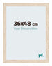 Catania MDF Cadre Photo 36x48cm Chene De Face Mesure | Yourdecoration.fr