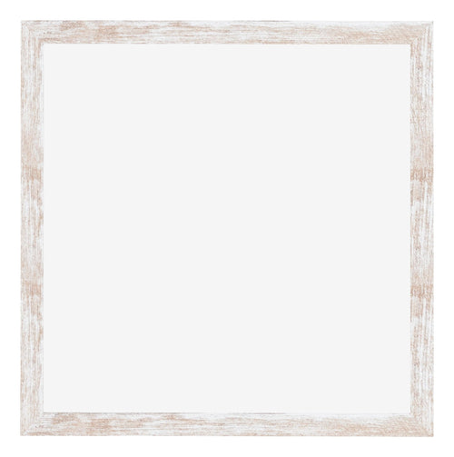 Catania MDF Cadre Photo 45x45cm White Wash De Face| Yourdecoration.fr