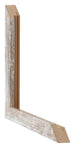 Catania MDF Cadre Photo 45x45cm White Wash Detail Intersection| Yourdecoration.fr