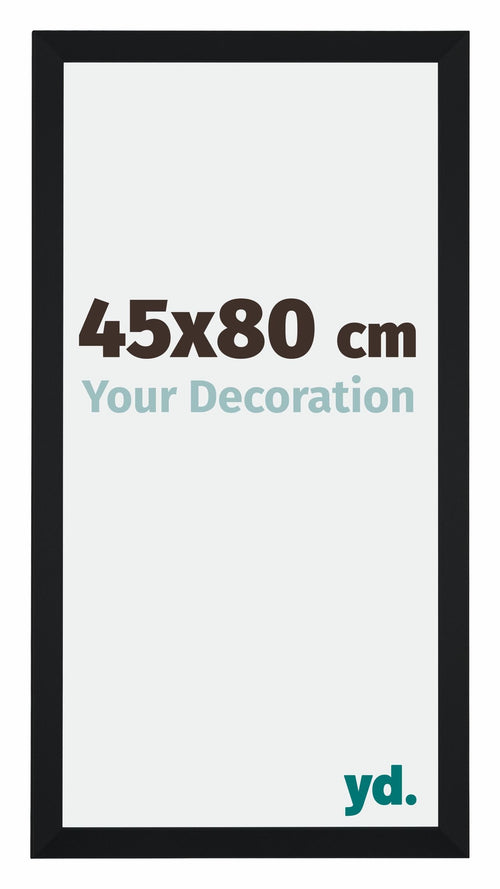 Catania MDF Cadre Photo 45x80cm Noir Mesure| Yourdecoration.fr
