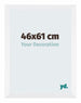 Catania MDF Cadre Photo 46x61cm Blanc De Face Mesure | Yourdecoration.fr