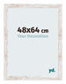 Catania MDF Cadre Photo 48x64cm Peinture a la chaux De Face Mesure | Yourdecoration.fr