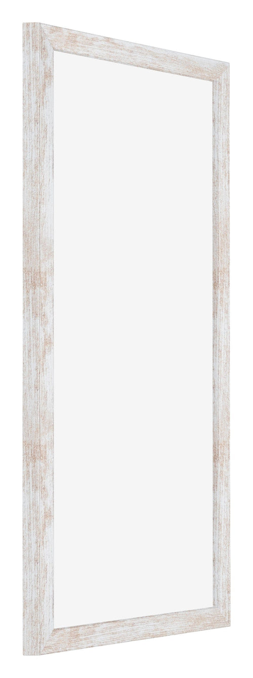 Catania MDF Cadre Photo 50x100cm White Wash De Face Oblique | Yourdecoration.fr