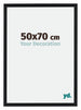 Catania MDF Cadre Photo 50x70cm Noir Mesure| Yourdecoration.fr