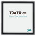Catania MDF Cadre Photo 70x70cm Noir Mesure| Yourdecoration.fr