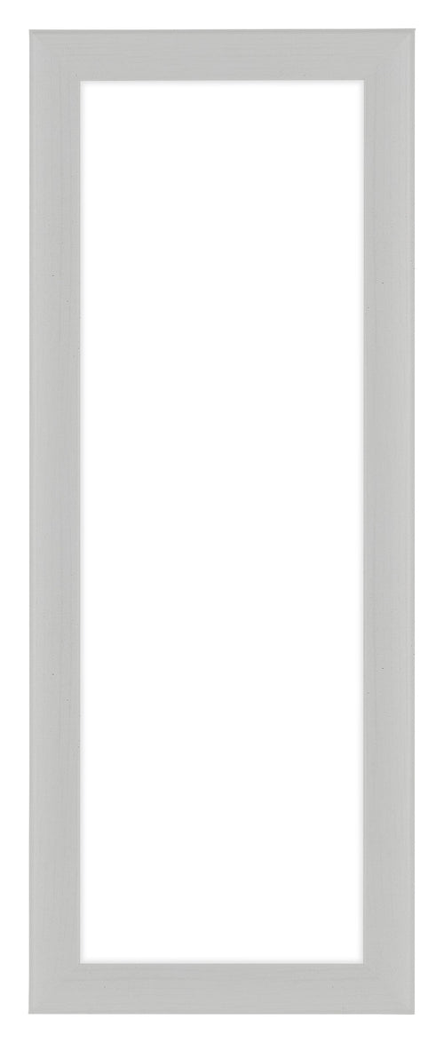 Como MDF Cadre Photo 25x75cm Blanc Grain de Bois De Face | Yourdecoration.fr